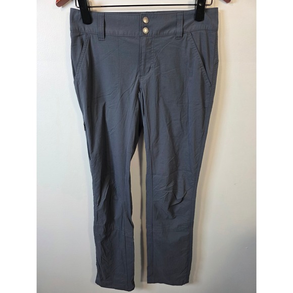 Columbia Pants - Columbia Saturday Trail II Women's Size 4 Gray Roll-Up Pants Omni-shield Hiking
